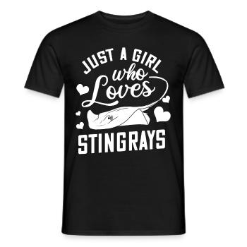 Mantarochen Rochen Teufelsrochen Fisch Manta - Männer T-Shirt - Schwarz - Vorne - AI Model Male 178 light (178cm)
