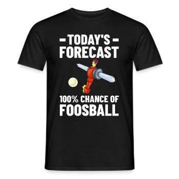 Baby-foot Baby-foot Baby-foot Baby-foot Joueurs de table - T-shirt homme - noir - Devant - AI Model Male 178 light (178cm)