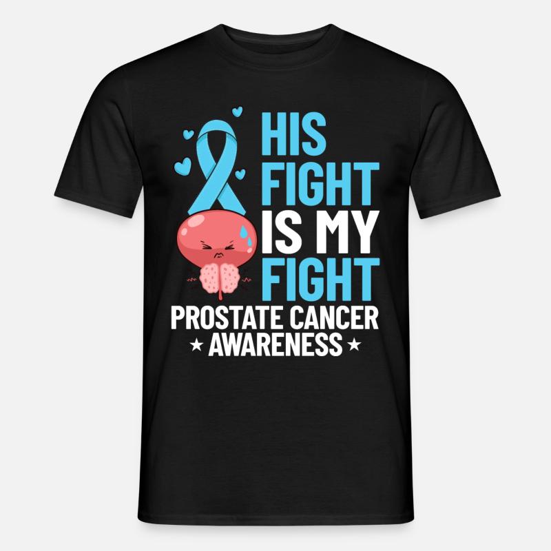Prostatakrebs Prostata Krebs Chemo - Männer T-Shirt - Schwarz