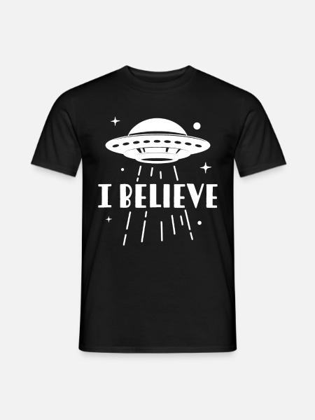 I Believe - Men's T-Shirt - black