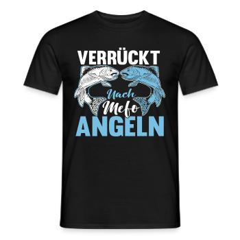 Lustig Angeln Fischen Fischer Spruch Geschenk - Männer T-Shirt - Schwarz - Vorne - AI Model Male 178 light (178cm)