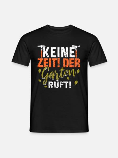 Garten Lustig Spruch Gärtner Blumen Geschenk Geek - Männer T-Shirt - Schwarz