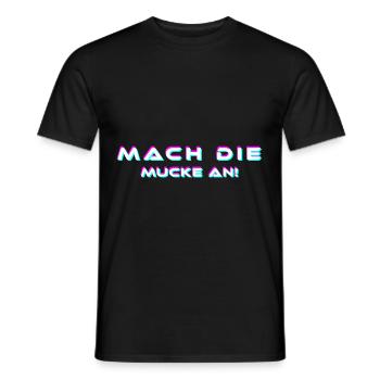 EDM Elektro Musik Lustig Techno Periodensystem - Männer T-Shirt - Schwarz - Vorne - AI Model Male 178 light (178cm)