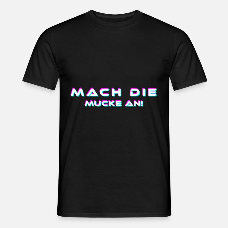 EDM Elektro Musik Lustig Techno Periodensystem - Männer T-Shirt - Schwarz