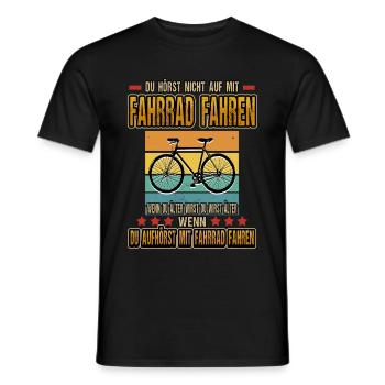 Fahrrad Doktor Radsport Radfahren Spruch Geschenk - Männer T-Shirt - Schwarz - Vorne - AI Model Male 178 light (178cm)