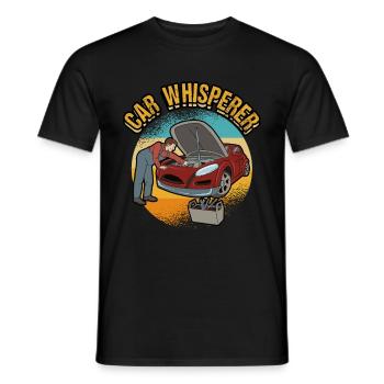 KFZ Auto Mechaniker Beruf Lustig Spruch Geschenk - Männer T-Shirt - Schwarz - Vorne - AI Model Male 178 light (178cm)