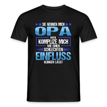 Vatertag Sohn Tochter Männertag Spruch Lustig - Männer T-Shirt - Schwarz - Vorne - AI Model Male 178 light (178cm)