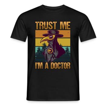 Krankenschwester Arzt Gesundheitswesen Beruf - Männer T-Shirt - Schwarz - Vorne - AI Model Male 178 light (178cm)