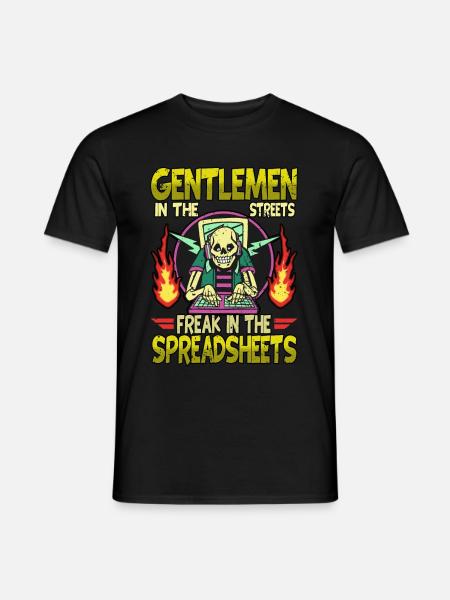 Accountant Tax Consultant Profession Funny Taxes - Men's T-Shirt - black