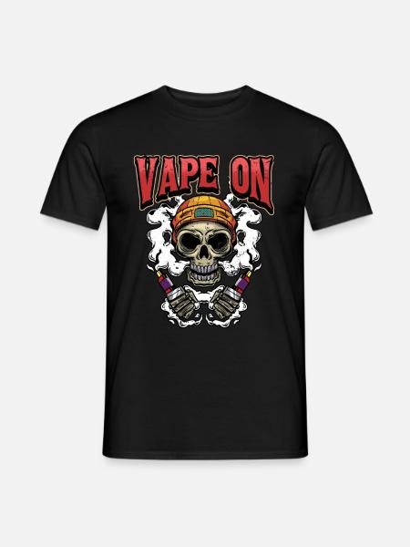 Vape Vaper Vaping Saying Gift - Men's T-Shirt - black