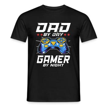 Vatertag Sohn Tochter Männertag Spruch Lustig - Männer T-Shirt - Schwarz - Vorne - AI Model Male 178 light (178cm)