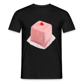 Austria Punch Donut - Men's T-Shirt - black - Front - AI Model Male 178 light (178cm)