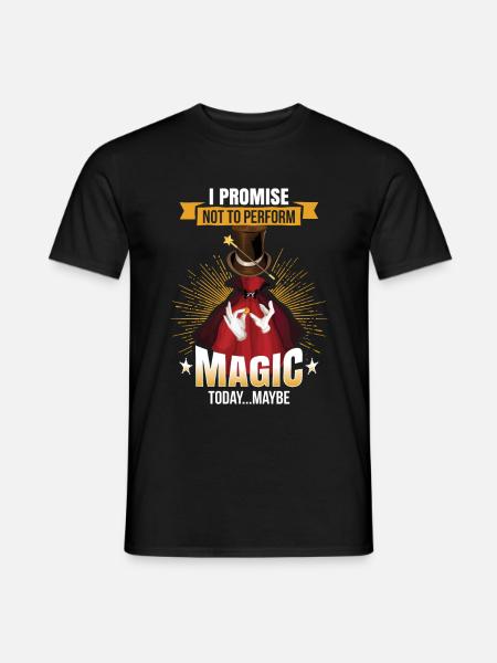 Tour de magie jeu de cartes magie - T-shirt homme - noir