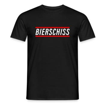 Bierschiss Sprüche Saufen Säufer Mallorca Geschenk - Männer T-Shirt - Schwarz - Vorne - AI Model Male 178 light (178cm)