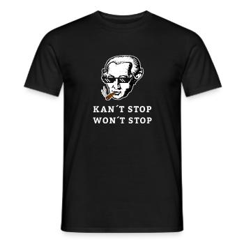 Kant Gangster Philosoph Geisteswissenschaftler - T-shirt homme - noir - Devant - AI Model Male 178 light (178cm)