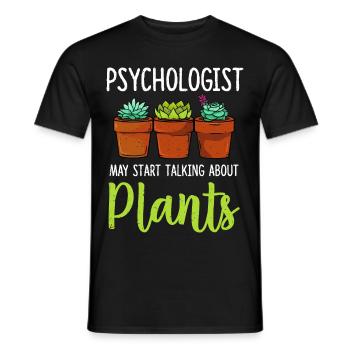 Psychologie psychologue thérapeute cadeau psyché - T-shirt homme - noir - Devant - AI Model Male 178 light (178cm)