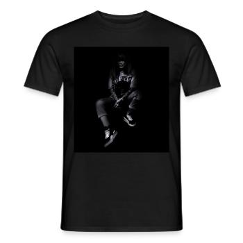 babe - Männer T-Shirt - Schwarz - Vorne - AI Model Male 178 light (178cm)