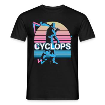 Cyclope Cadeau de mythologie grecque - T-shirt homme - noir - Devant - AI Model Male 178 light (178cm)
