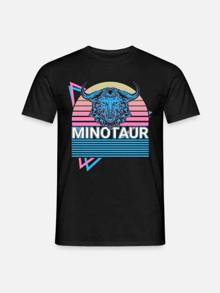 Minotaur Greek Mythology Gift - Men's T-Shirt - black