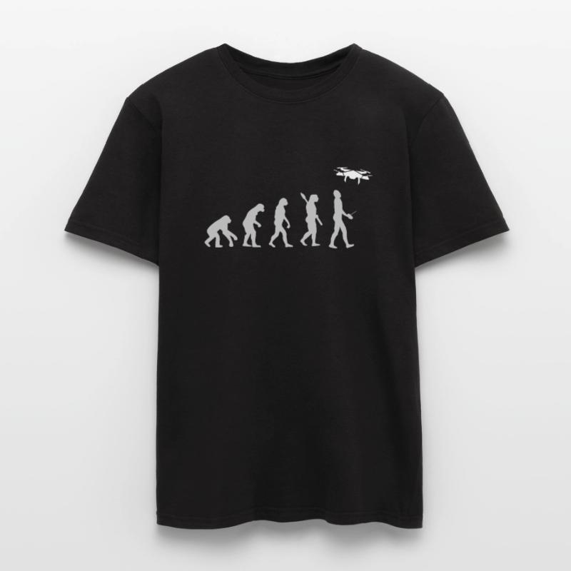 EVOLUTION DRONE DRONE DRONES DRONE PILOT T-shirt homme