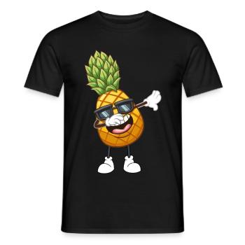 ANANAS - T-shirt homme - noir - Devant - AI Model Male 178 light (178cm)