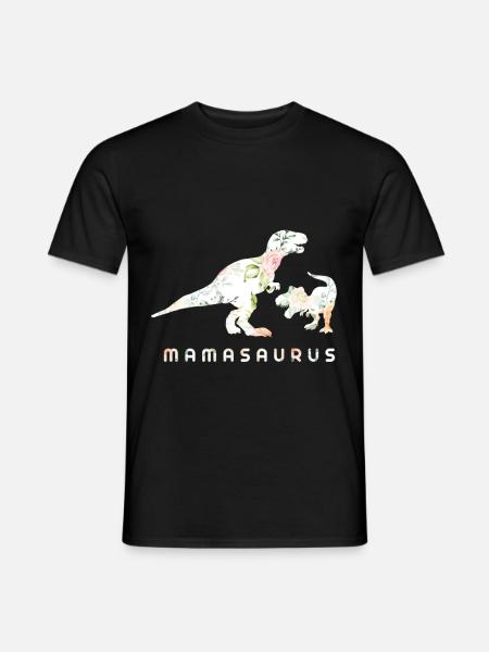 mamasaurus - Men's T-Shirt - black
