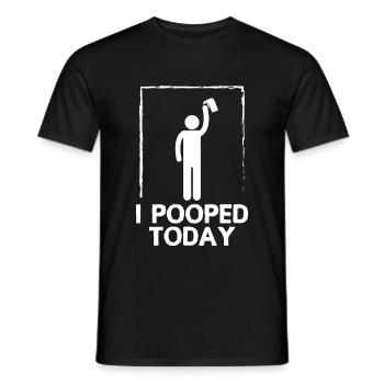 Humour hommes | Cadeau de merde de merde - T-shirt homme - noir - Devant - AI Model Male 178 light (178cm)