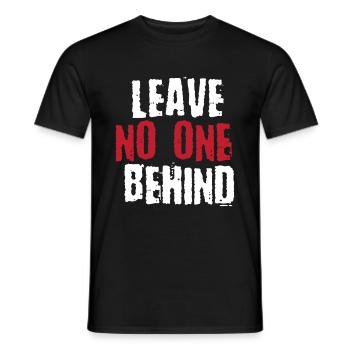Cohesion gift tolerance empathy - Men's T-Shirt - black - Front - AI Model Male 178 light (178cm)