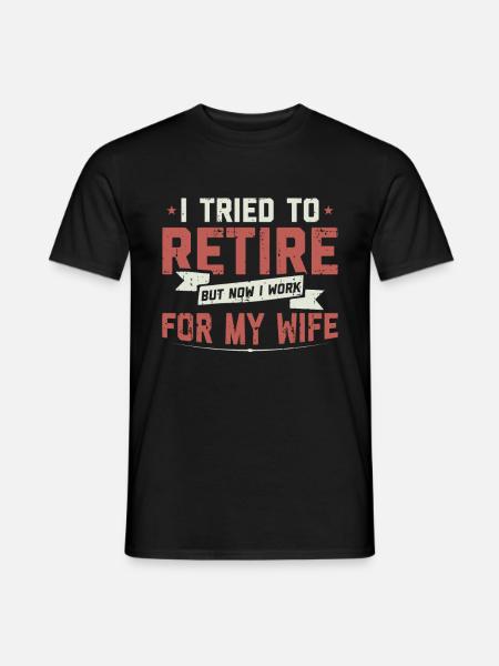 Retraité cadeau pension drôle pension - T-shirt homme - noir