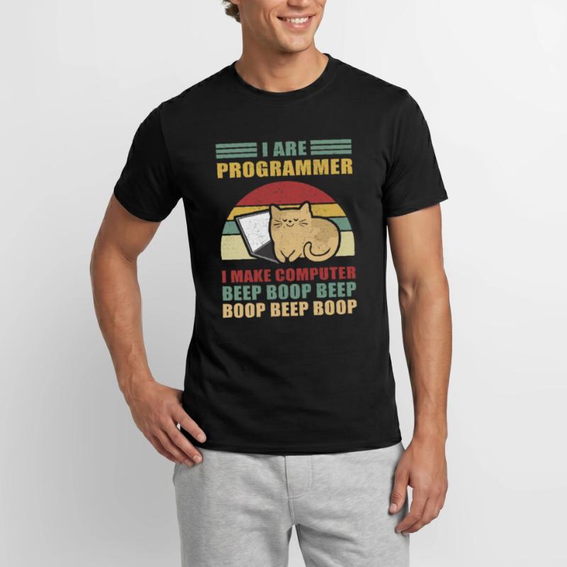 Programmer Gift Admin Computer Computer Computer Scientist Men’s T-shirt