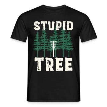 Disc Golf Discgolf | Discgolfspieler Geschenk - Männer T-Shirt - Schwarz - Vorne - AI Model Male 178 light (178cm)
