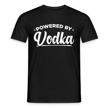 Vodka vodka arrosage Russie Russes cadeau - T-shirt homme - noir - Devant - AI Model Male 178 light (178cm)