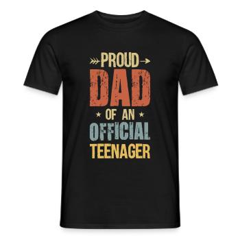 13 anniversaire de fête d’anniversaire adolescent cadeau - T-shirt homme - noir - Devant - AI Model Male 178 light (178cm)