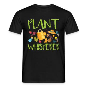 Jardin jardin jardinier cadeau - T-shirt homme - noir - Devant - AI Model Male 178 light (178cm)