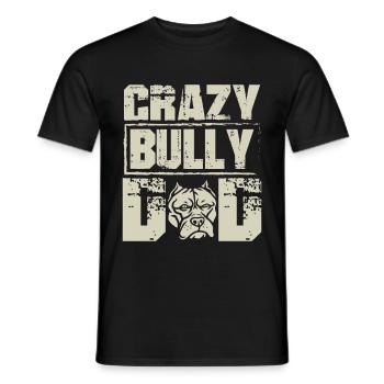 Bully Dad Hundebesitzer American Bully Geschenk - Männer T-Shirt - Schwarz - Vorne - AI Model Male 178 light (178cm)