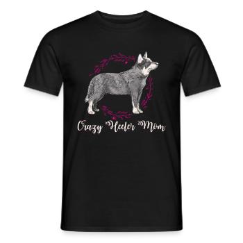 Heeler Mom Australian Cattle Dog Chien cadeau - T-shirt homme - noir - Devant - AI Model Male 178 light (178cm)