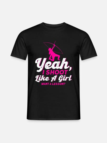 Archery Arrow Archer Archery - Men's T-Shirt - black