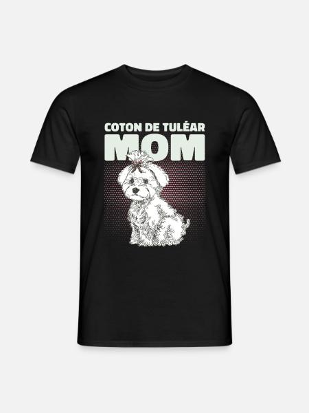 Coton de Tulear Mom Dog Dog Owner Gift - Men's T-Shirt - black