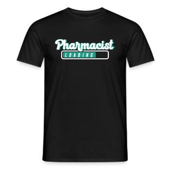 Pharmacist Gift, Pharmacy Pharmacy, Pharmacist - Men's T-Shirt - black - Front - AI Model Male 178 light (178cm)