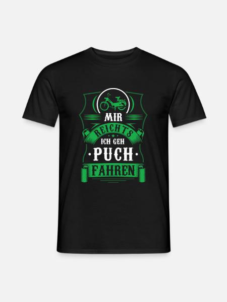 Mir reichts ich geh Moped fahren Steyr Mopedfahrer - Männer T-Shirt - Schwarz