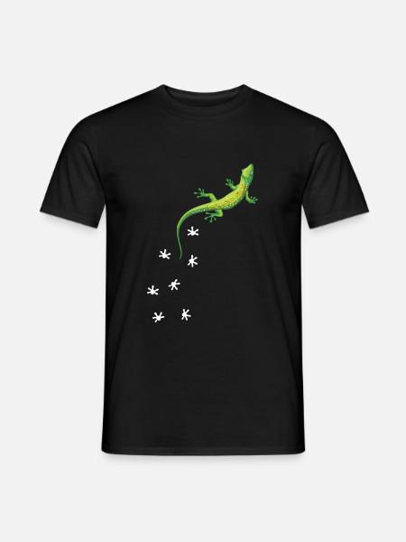 Gecko Lézards Reptiles Terraristik - T-shirt homme - noir
