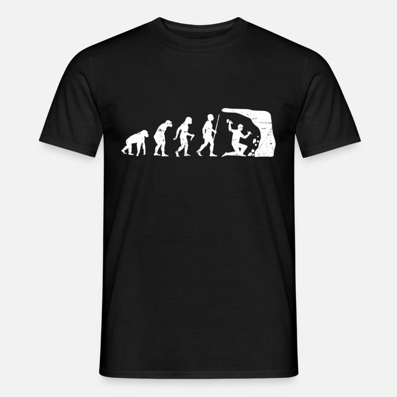 Evolution Geologist Geologist Miner - T-shirt homme - noir