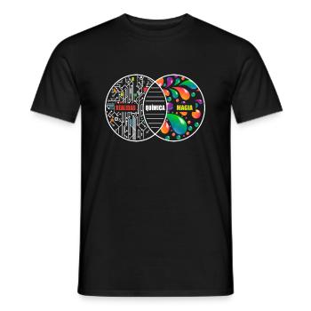 Chimie Comme magie Seulement Real Chimiste Réalité - T-shirt homme - noir - Devant - AI Model Male 178 light (178cm)
