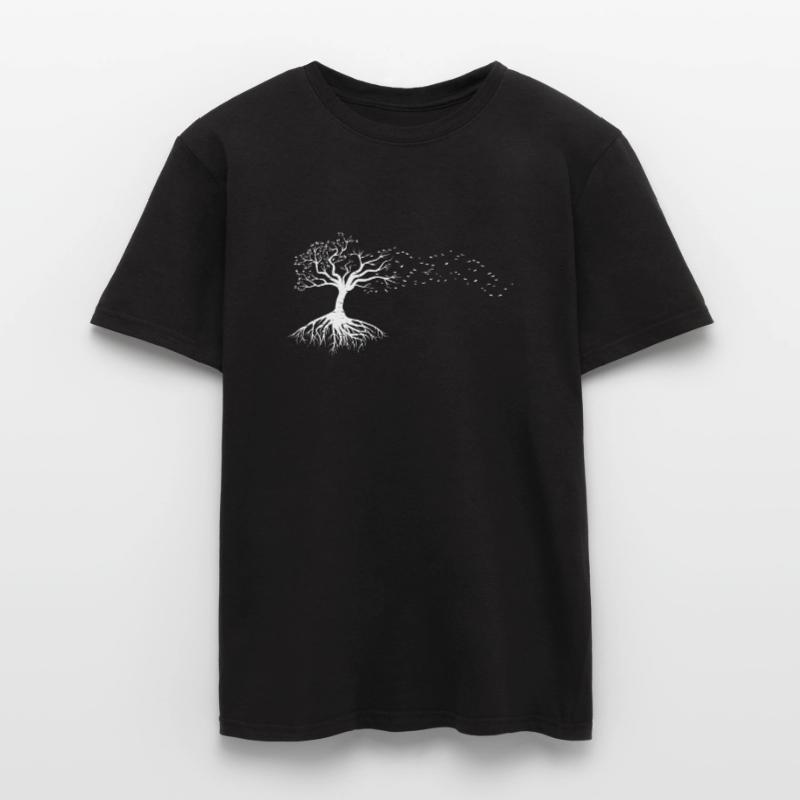 Tree Old Lonely Tree Old Tree Leafless Tree T-shirt homme