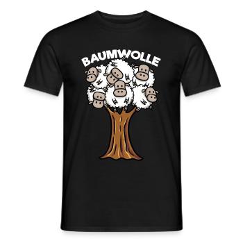 Baumwolle - Männer T-Shirt - Schwarz - Vorne - AI Model Male 178 light (178cm)