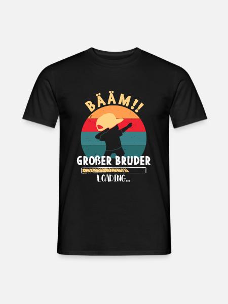 Bääm! Großer Bruder Loading Dabbing Junge - Männer T-Shirt - Schwarz