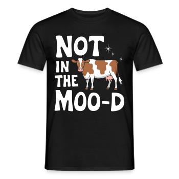 Éleveur de vaches Ferme Éleveur de vaches - T-shirt homme - noir - Devant - AI Model Male 178 light (178cm)