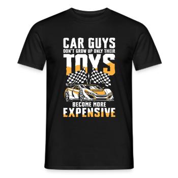 Les jouets pour les amateurs de voitures ne font que devenir plus chers - T-shirt homme - noir - Devant - AI Model Male 178 light (178cm)