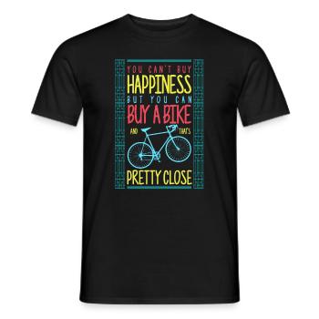 Buy A Bike - Männer T-Shirt - Schwarz - Vorne - AI Model Male 178 light (178cm)