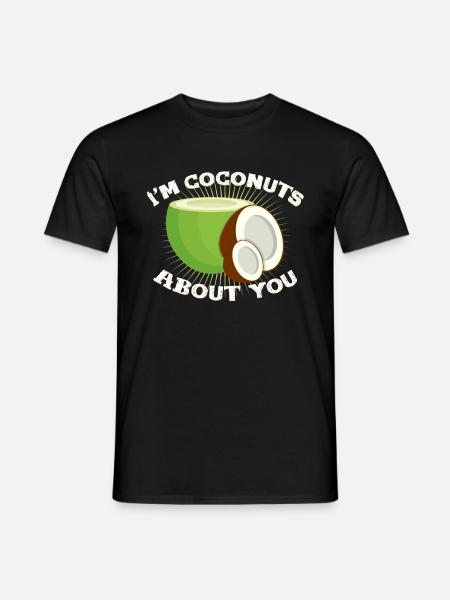 Coconut - Men's T-Shirt - black
